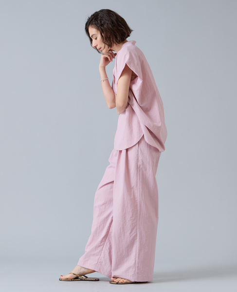 高機能素材スキッパーシャツ 詳細画像 ピンク 4