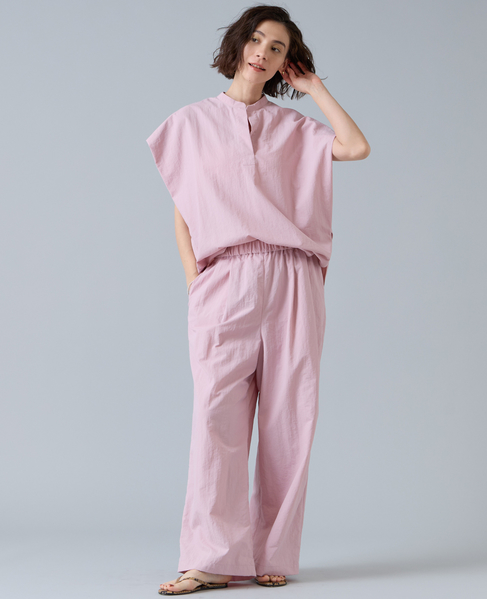 高機能素材スキッパーシャツ 詳細画像 ピンク 8