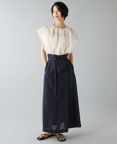 シアーフリルブラウス 詳細画像 オフホワイト 4