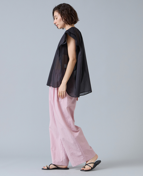 シアーフリルブラウス 詳細画像 ブラック 7