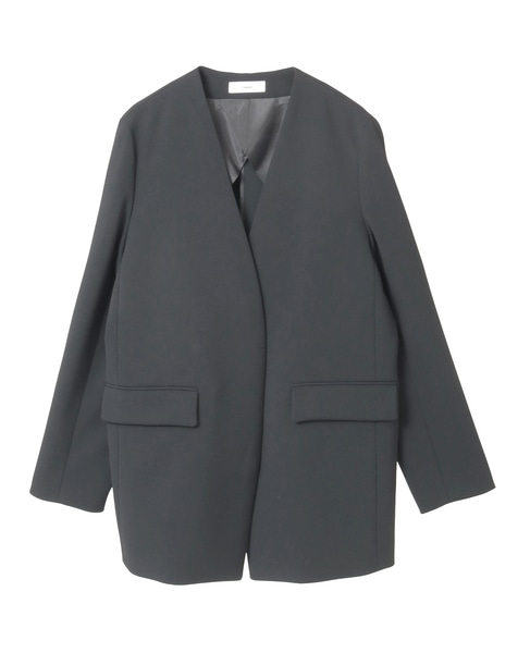 Vカラージャケット 詳細画像 ブラック 8