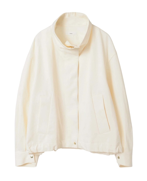 スタンドカラーブルゾン　 詳細画像 オフホワイト 13