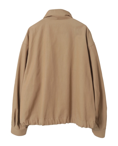 スタンドカラーブルゾン　 詳細画像 ベージュ 10