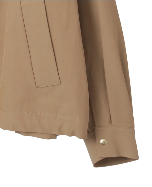 スタンドカラーブルゾン　 詳細画像 ベージュ 12