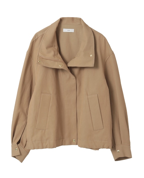 スタンドカラーブルゾン　 詳細画像 ベージュ 15