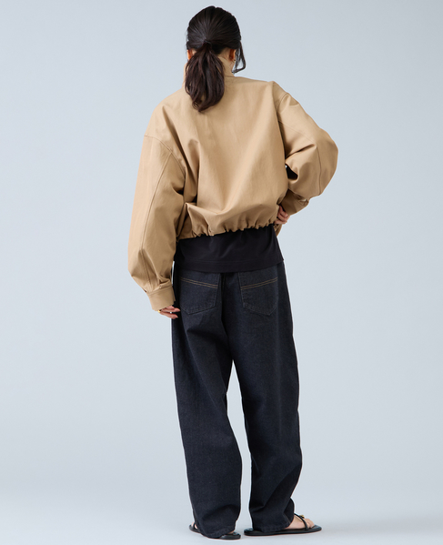 スタントカラーブルゾン　 詳細画像 ベージュ 6