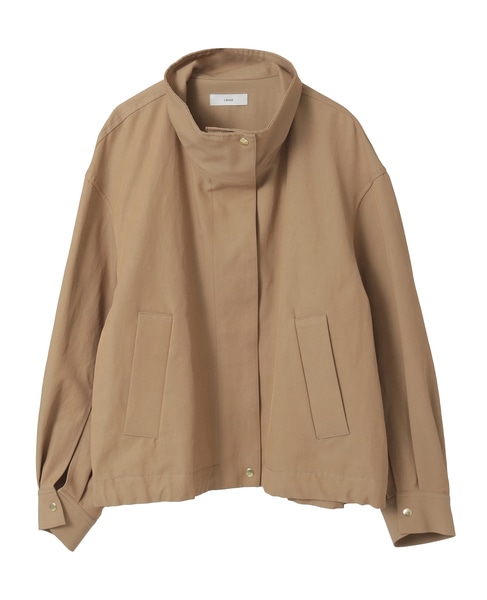 スタンドカラーブルゾン　 詳細画像 ベージュ 9