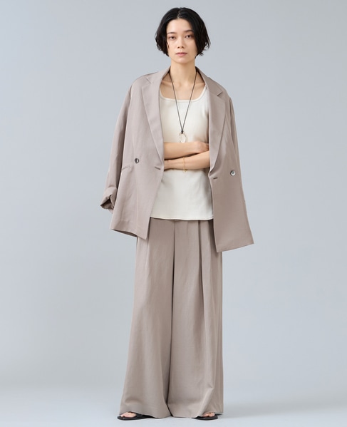 ライトテーラードジャケット 詳細画像 モカ 13