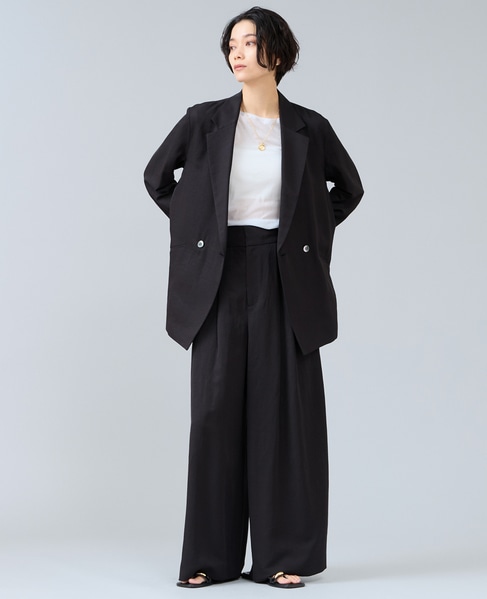 ライトテーラードジャケット 詳細画像 ブラック 4