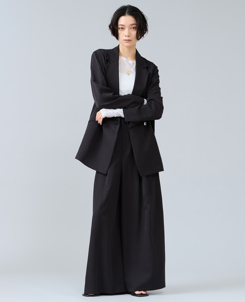 ライトテーラードジャケット 詳細画像 ブラック 5