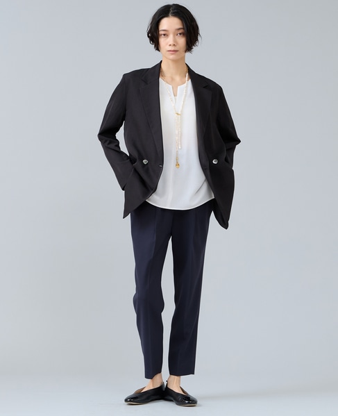 ライトテーラードジャケット 詳細画像 ブラック 6