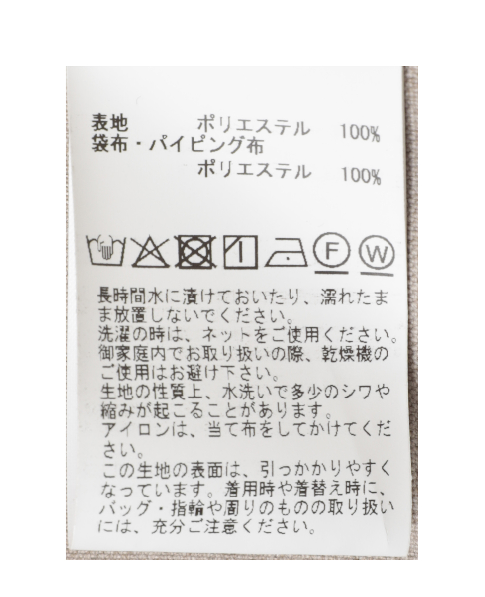 麻調ピークドダブルジャケット 詳細画像 チャコールグレー 18