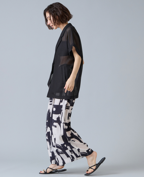 スリーブレスジャケット 詳細画像 ブラック 5