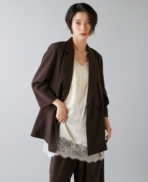 《定番》高機能素材サマージャケット 詳細画像 ブラウン 1