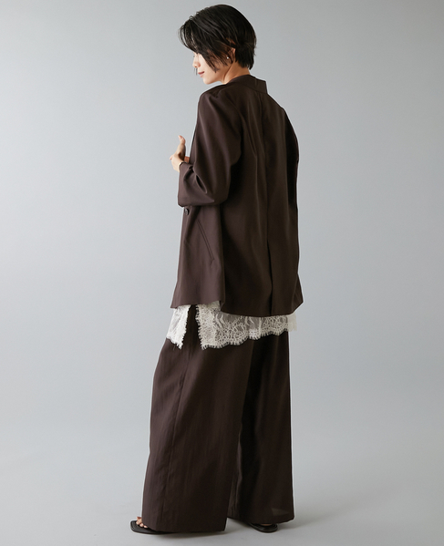 《定番》高機能素材サマージャケット 詳細画像 ブラウン 4