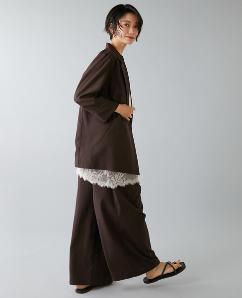 《定番》高機能素材サマージャケット 詳細画像 ブラウン 6