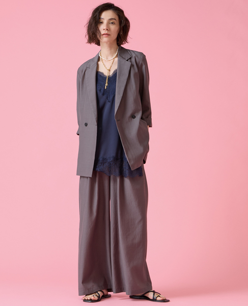 【定番】高機能素材サマージャケット 詳細画像 チャコールグレー 3