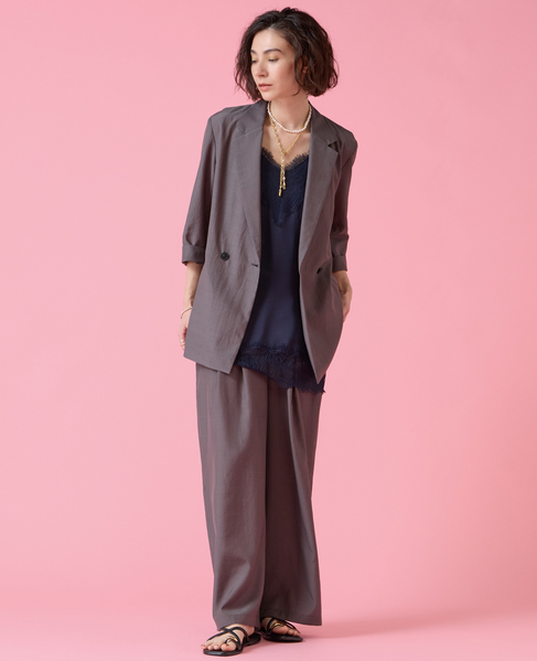 【定番】高機能素材サマージャケット 詳細画像 チャコールグレー 4