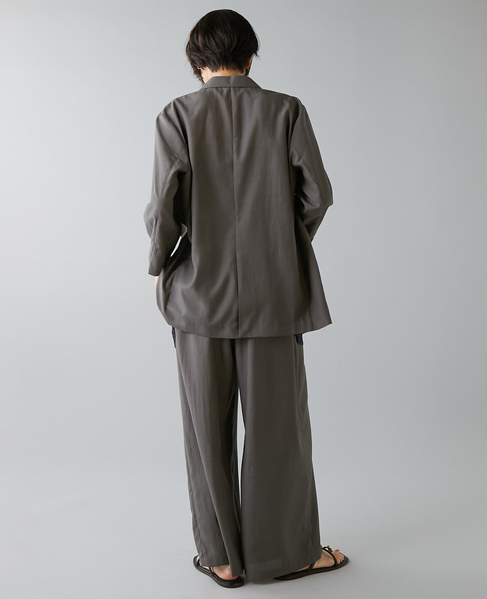 《定番》高機能素材サマージャケット 詳細画像 チャコールグレー 7