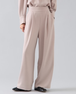 タックワイドパンツ