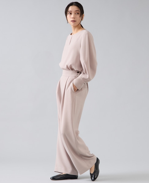 タックワイドパンツ 詳細画像 ベージュ 6