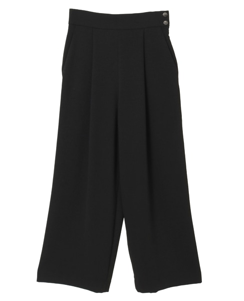 タックワイドパンツ 詳細画像 ブラック 6