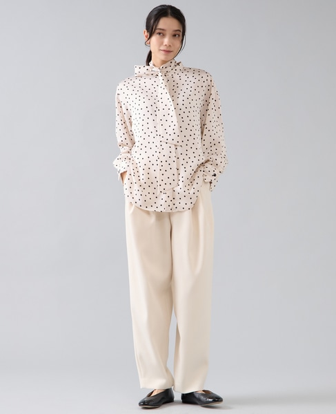 2タックイージーパンツ 詳細画像 オフホワイト 8