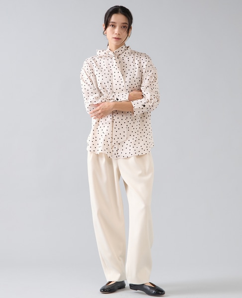 2タックイージーパンツ 詳細画像 オフホワイト 9