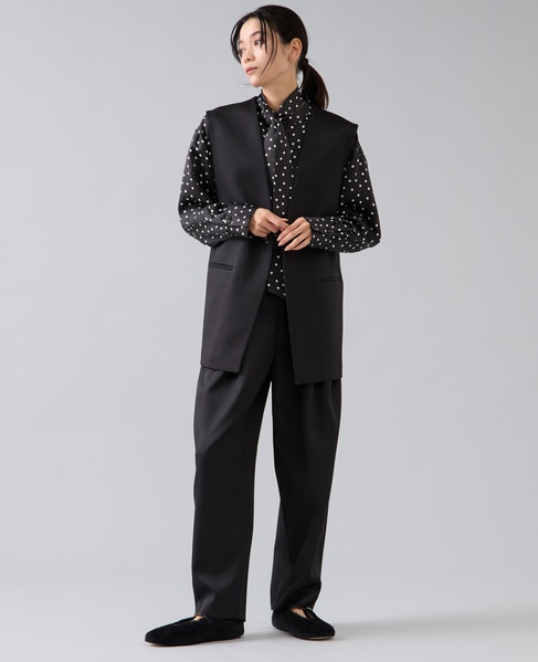 2タックイージーパンツ 詳細画像 ブラック 2