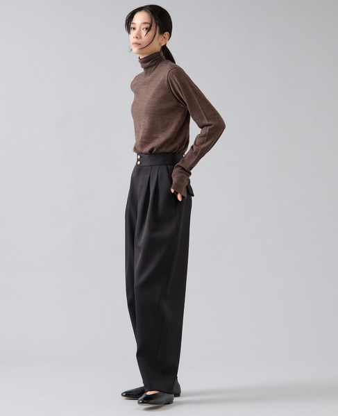 2タックイージーパンツ 詳細画像 ブラック 8