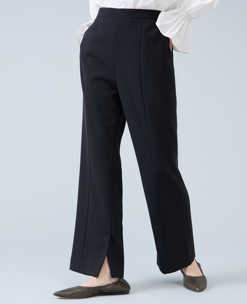 スリットヘムパンツ 詳細画像 ブラック 1