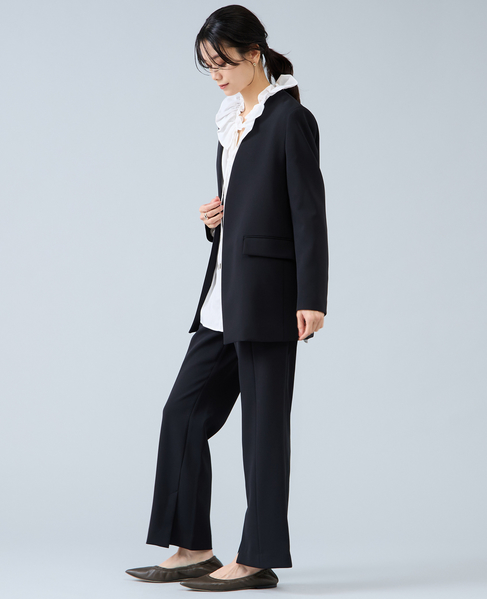 スリットヘムパンツ 詳細画像 ブラック 6