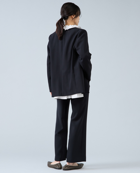 スリットヘムパンツ 詳細画像 ブラック 8