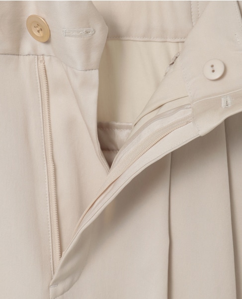 ワイドストレートパンツ 詳細画像 ライトベージュ 16