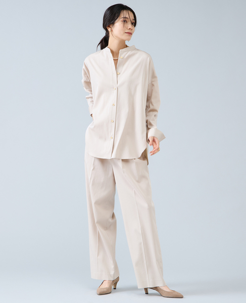 ワイドストレートパンツ 詳細画像 ライトベージュ 2