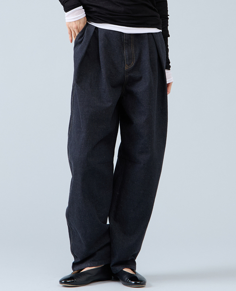 タックバルーンデニム 詳細画像 ブラック 1