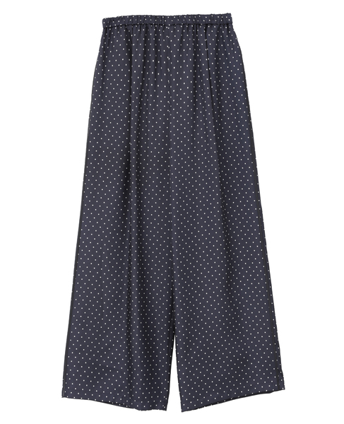 サイドラインイージーパンツ 詳細画像 ネイビードット 12