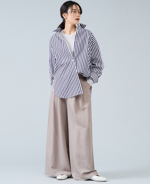 ワイドレッグパンツ 詳細画像 モカ 18