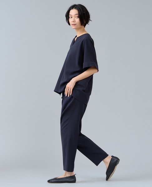 ドロストテーパードパンツ 詳細画像 ネイビー 3