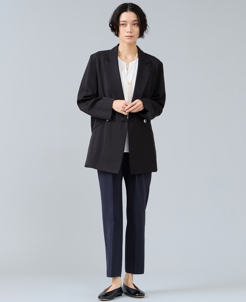 ドロストテーパードパンツ 詳細画像 ネイビー 8