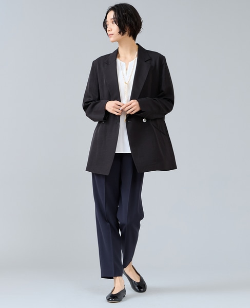 ドロストテーパードパンツ 詳細画像 ネイビー 9