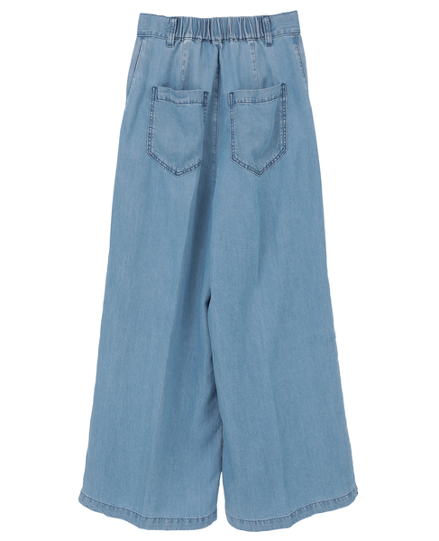 6オンステンセルデニムバギーパンツ 詳細画像 ライトブルー 12