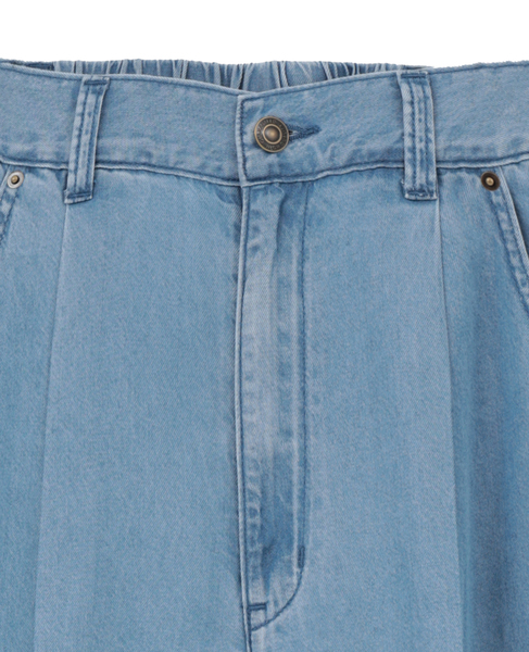6オンステンセルデニムバギーパンツ 詳細画像 ライトブルー 13
