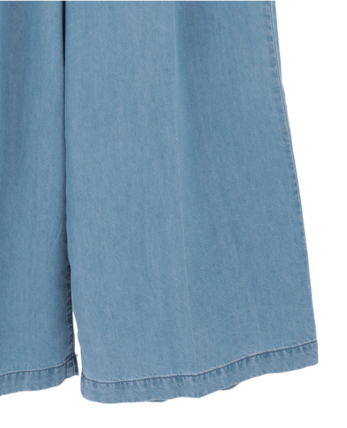 6オンステンセルデニムバギーパンツ 詳細画像 ライトブルー 15