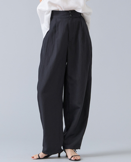 リネンタンブラーカーブパンツ