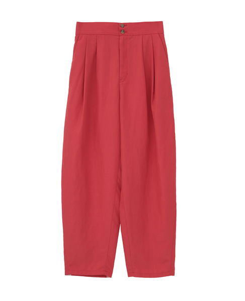 リネンタンブラーカーブパンツ 詳細画像 レッド 8