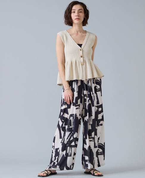 イージーワイドパンツ 詳細画像 ブラック 6