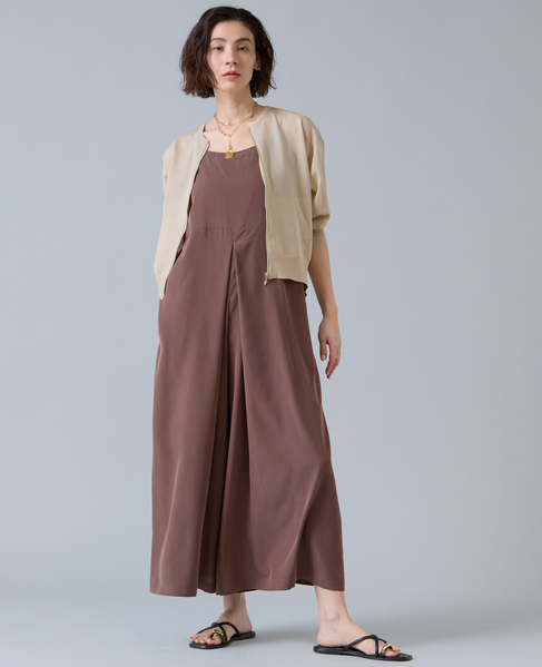 ウエストタックサロペット 詳細画像 ブラウン 8