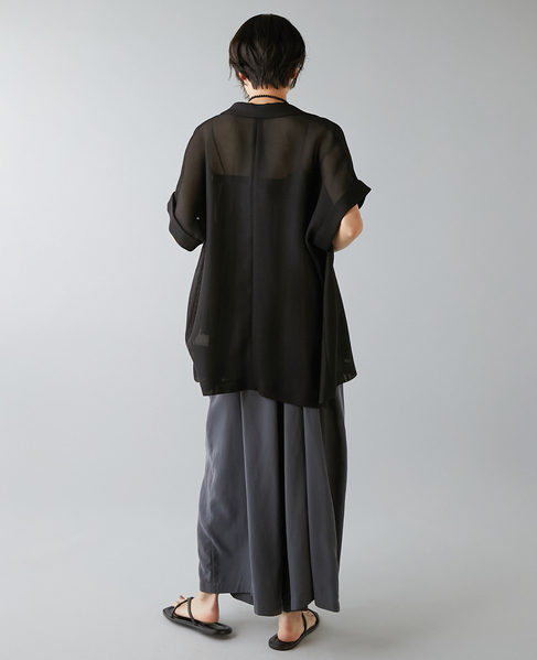 ウエストタックサロペット 詳細画像 チャコールグレー 10