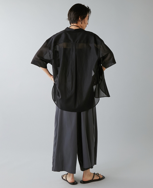 ウエストタックサロペット 詳細画像 チャコールグレー 6